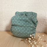 WickelArt Wollüberhose OneSize Schneeflöckli hinten