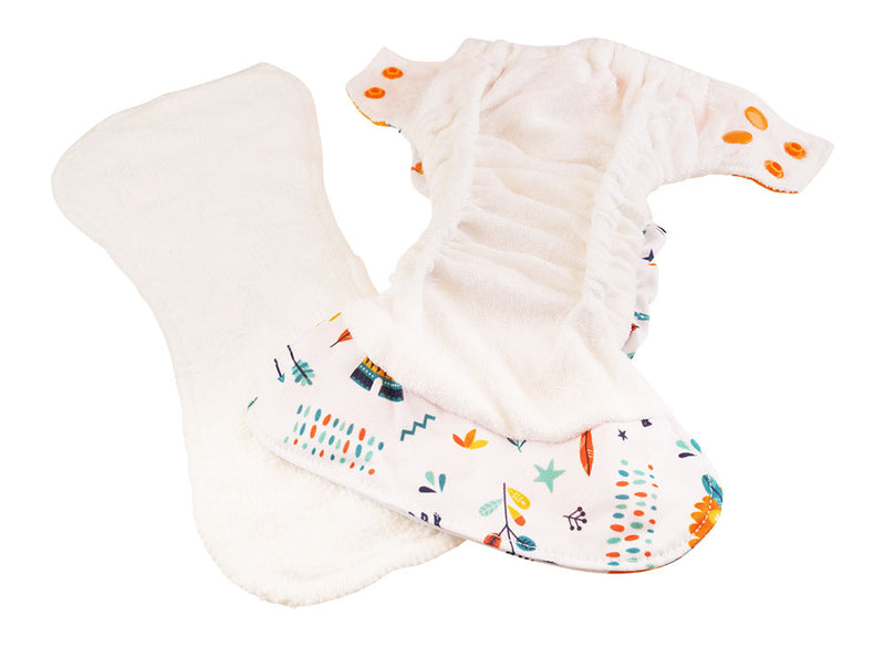 BLÜMCHEN Pocketwindel Bambus Newborn