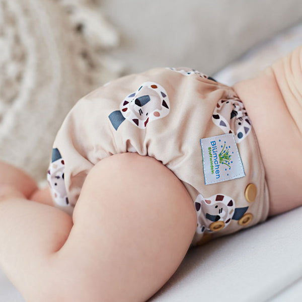 BLÜMCHEN Pocketwindel Bambus OneSize ohne Saugeinlage