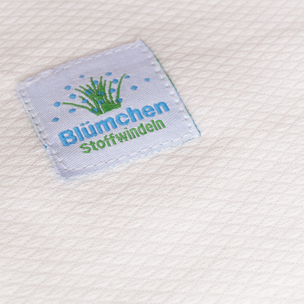 BLÜMCHEN Mullwindeln aus Bio-Baumwolle "BirdEye" 5er-Pack