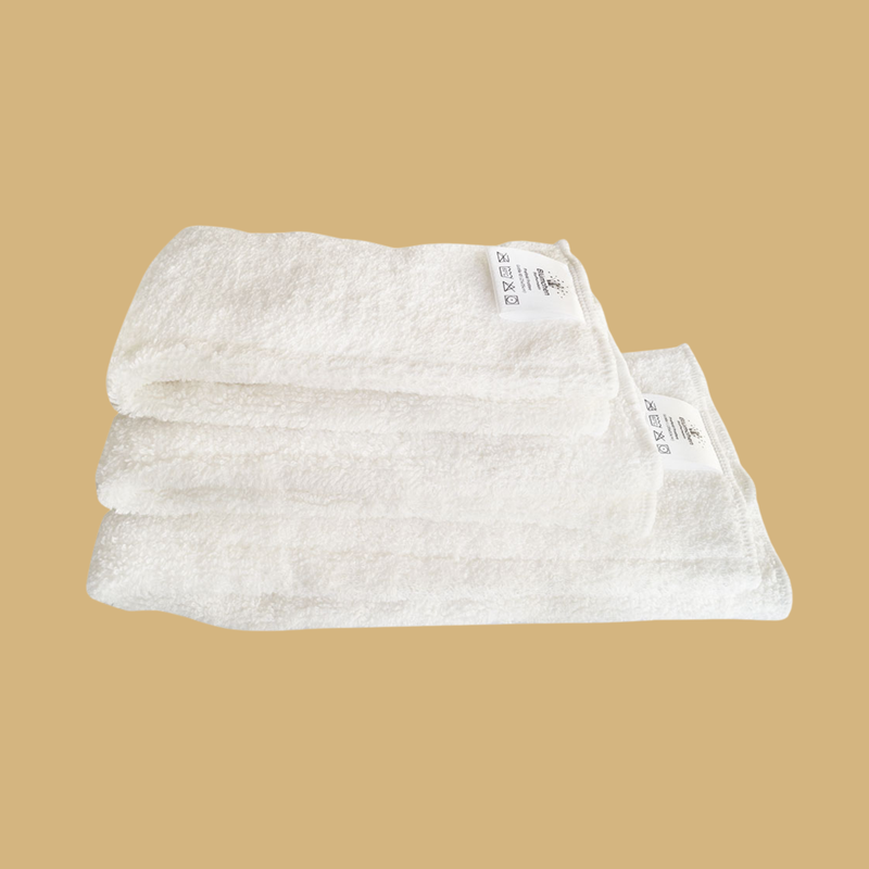 BLÜMCHEN Prefolds aus Bambus-Baumwolle-Frottee 5er-Pack