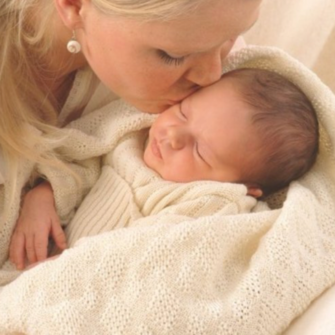DISANA Baby-Wolldecke