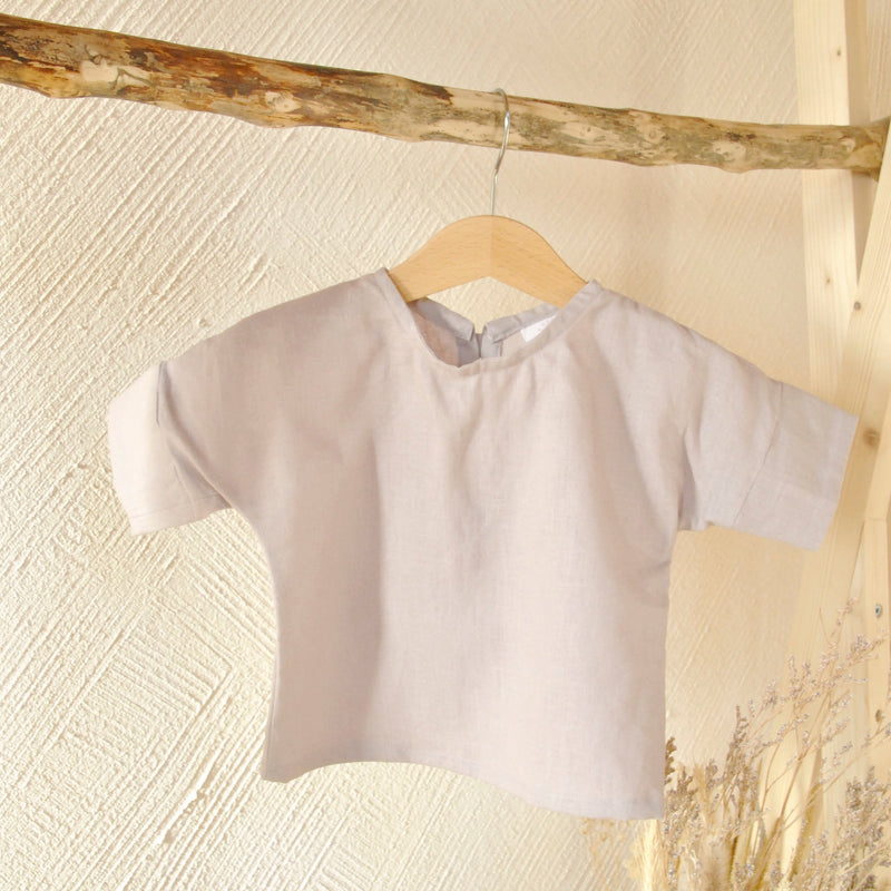 MARULI Babyshirt | Leinen