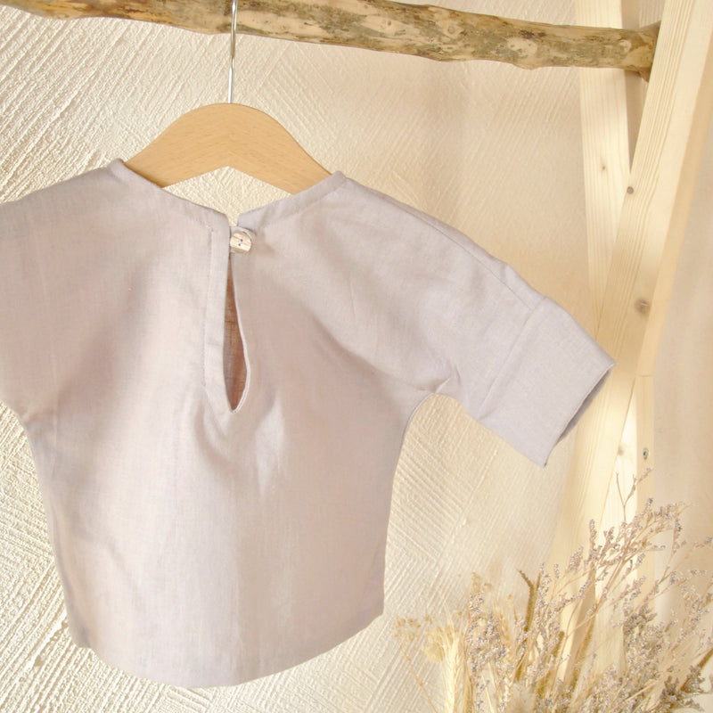 MARULI Babyshirt | Leinen