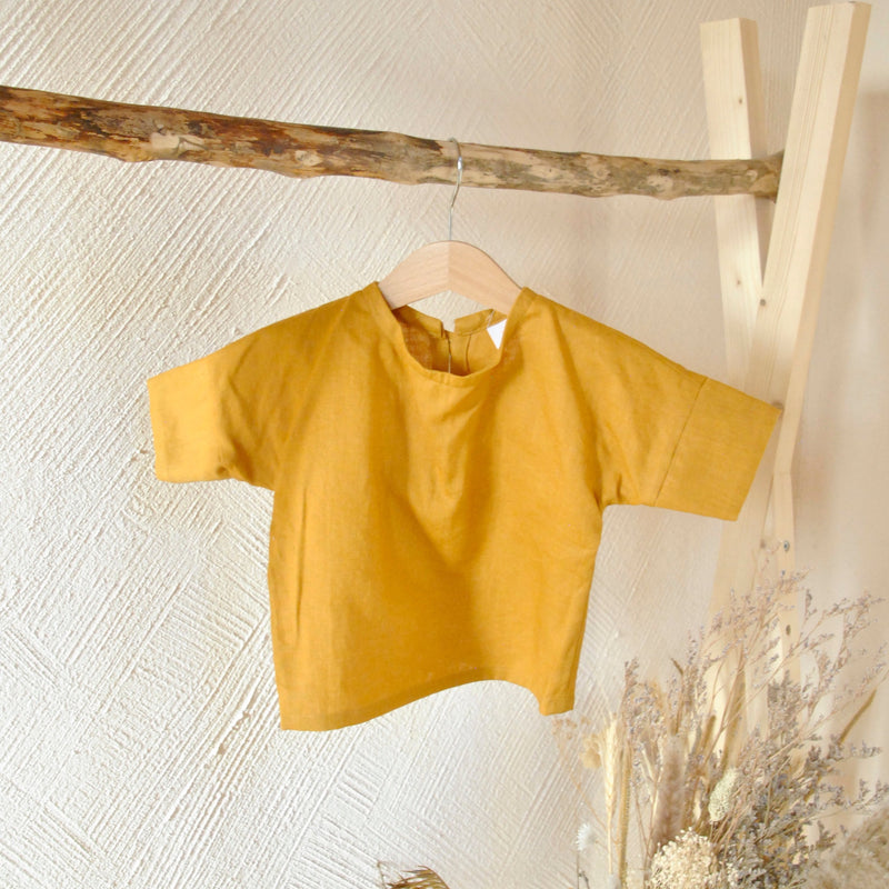 MARULI Babyshirt | Leinen