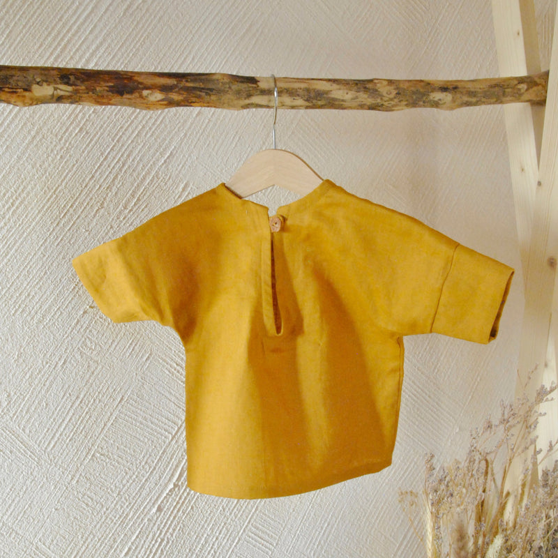 MARULI Babyshirt | Leinen