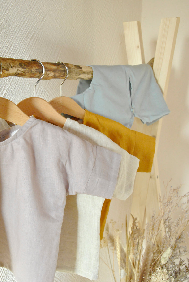 MARULI Babyshirt | Leinen