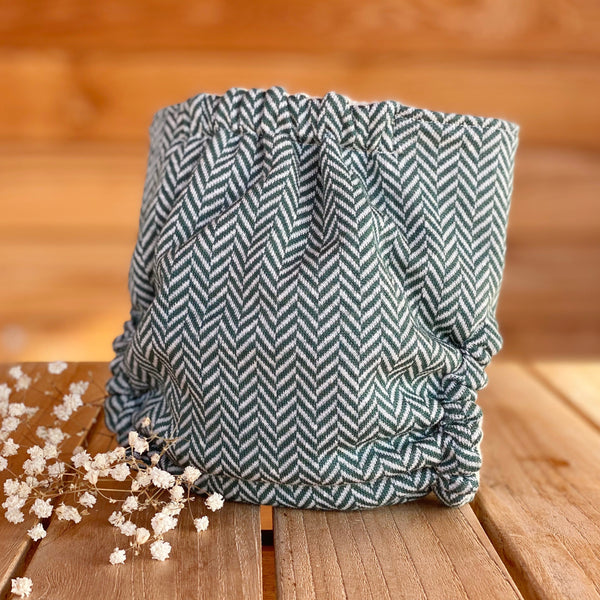 WICKELART Wollüberhose OneSize Wolle/Wolle-Leinen-Seide