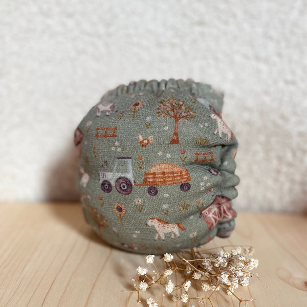 WickelArt Wollüberhose Mini Buurehof hinten