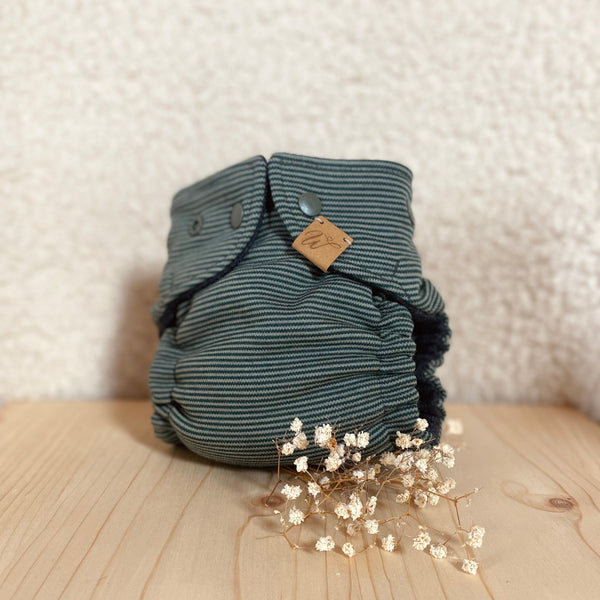 WickelArt Wollüberhose Mini Waldfrosch vorne