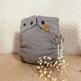 WickelArt Wollüberhose OneSize Streifehörndli vorne