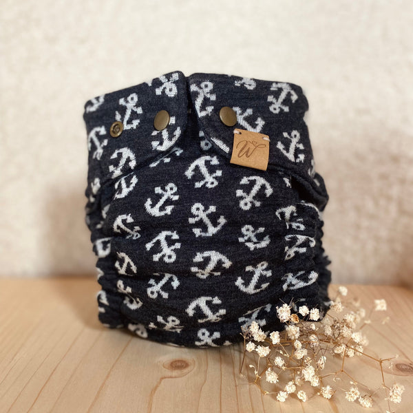 WickelArt Wollüberhose OneSize Chliine Matros vorne