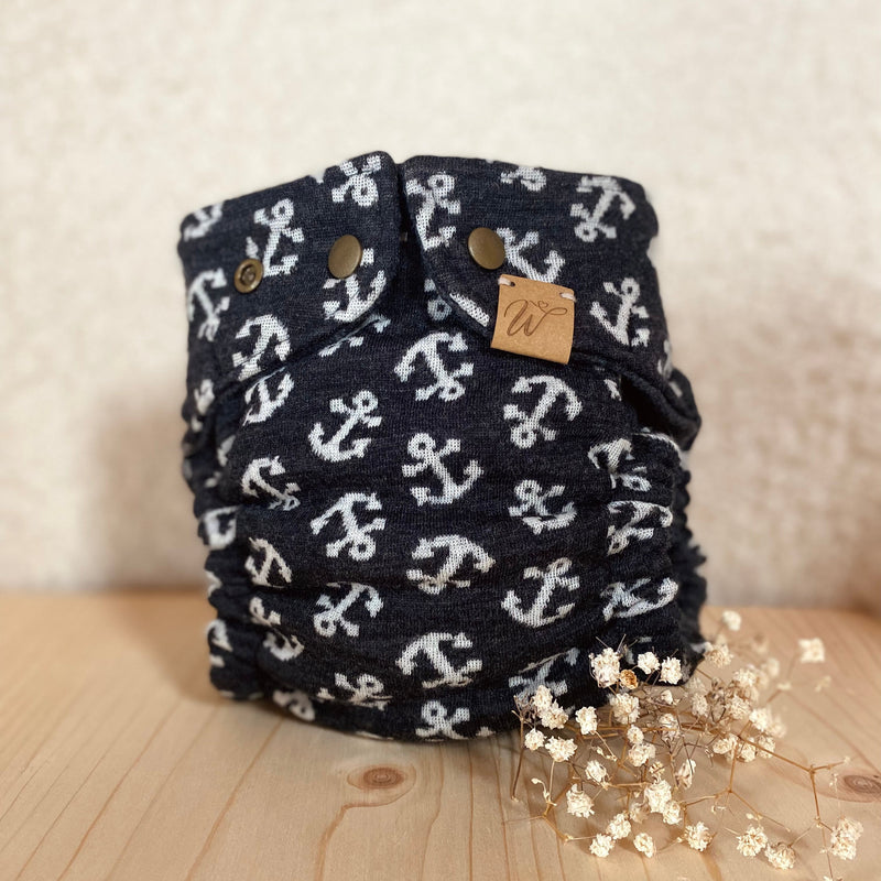 WickelArt Wollüberhose OneSize Chliine Matros vorne