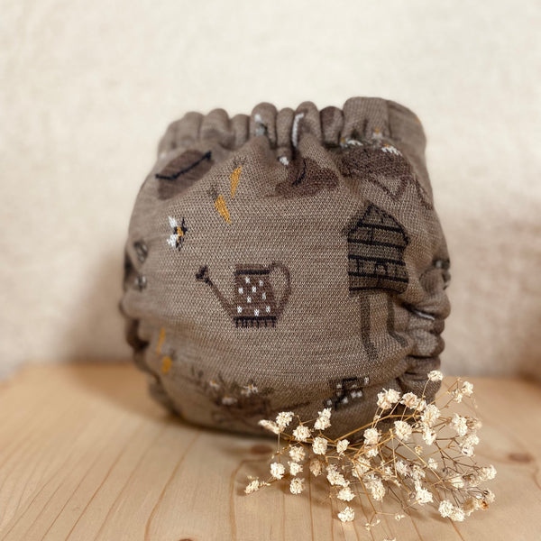 WickelArt Wollüberhose OneSize  Osterhäsli hinten