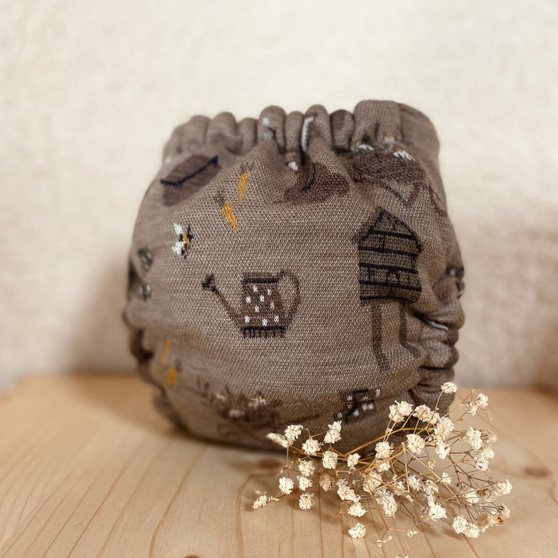 WickelArt Wollüberhose OneSize  Osterhäsli hinten