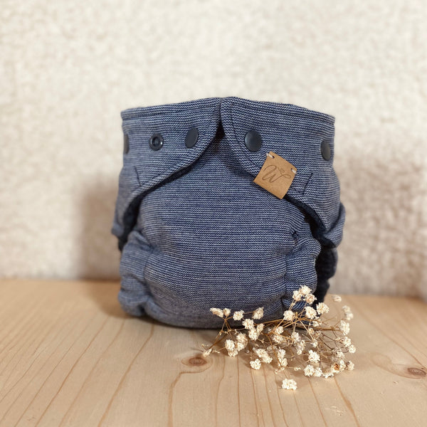 WickelArt Wollüberhose Mini Mondschiin vorne