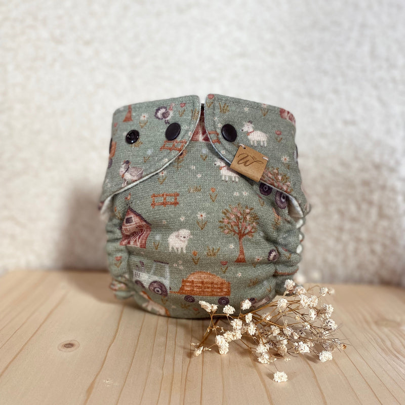 WickelArt Wollüberhose Mini Buurehof vorne