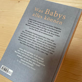 Rückseite des Buches ‚Mein kompetentes Baby‘ von Nora Imlau mit Beschreibungstext und Foto zum bindungsorientierten Familienleben.