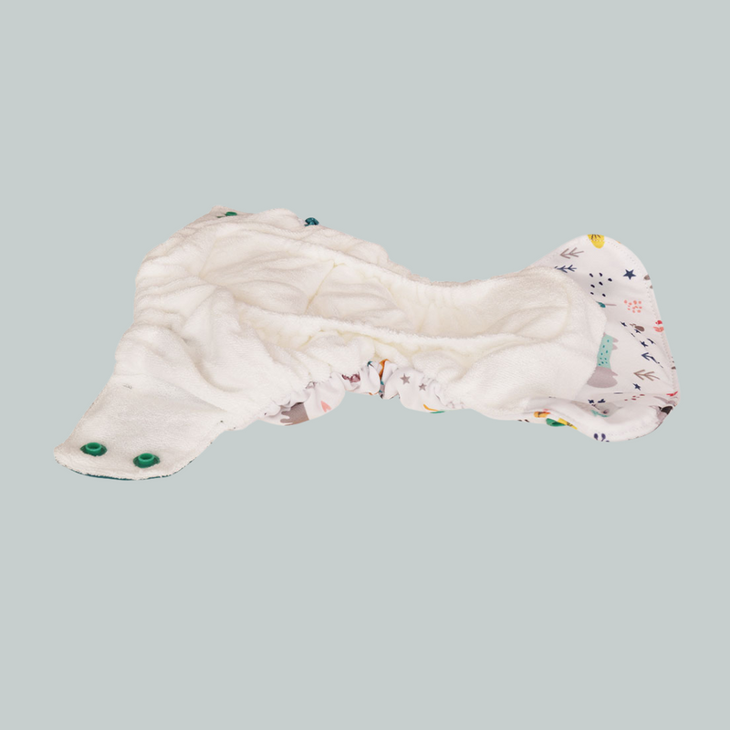 BLÜMCHEN Pocketwindel Bambus OneSize | WickelArt