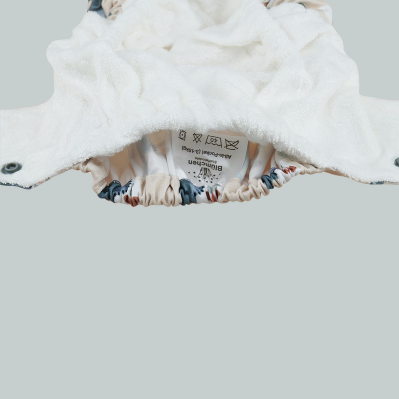 BLÜMCHEN Pocketwindel Bambus OneSize | WickelArt