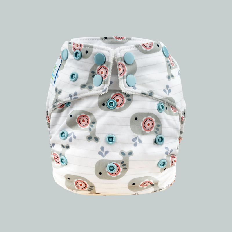 BLÜMCHEN Pocketwindel Bambus OneSize | WickelArt