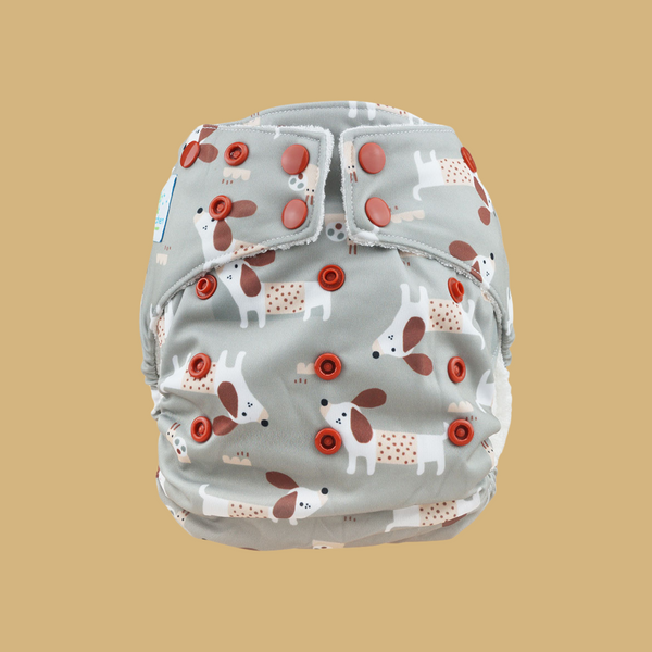BLÜMCHEN Pocketwindel Bambus OneSize | WickelArt