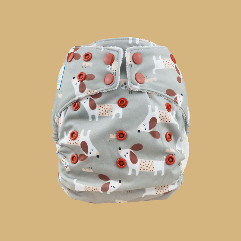 BLÜMCHEN Pocketwindel Bambus OneSize | WickelArt