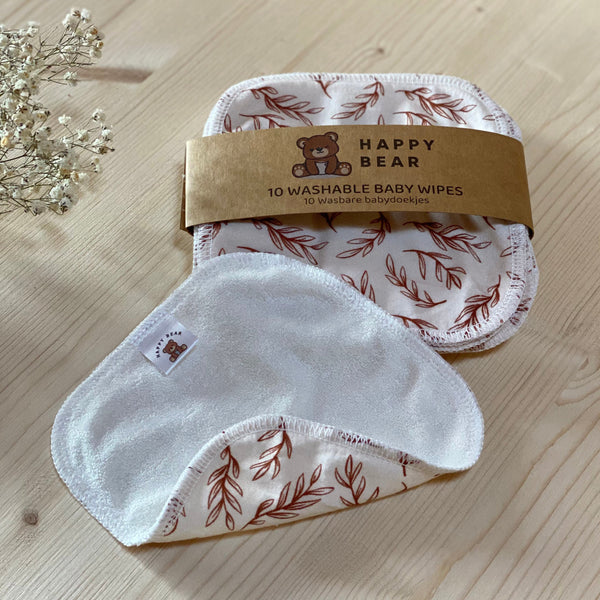 HAPPYBEAR Waschlappen 10er-Set | WickelArt