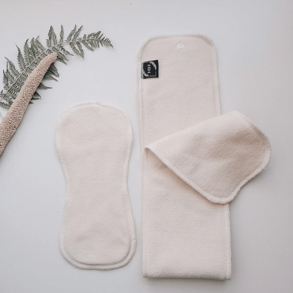 HERITAGEHUG Saugeinlagen-Set Baumwolle OneSize | WickelArt