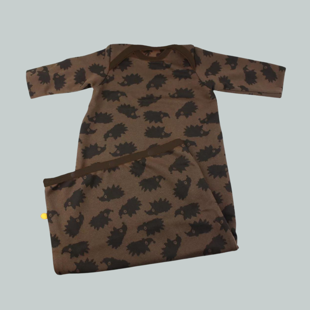 schlafsack windelfrei MYLLYMUKSUT Windelfrei-Pijama Color:Smoke/Orange S'COOL chiX steel 24 pod