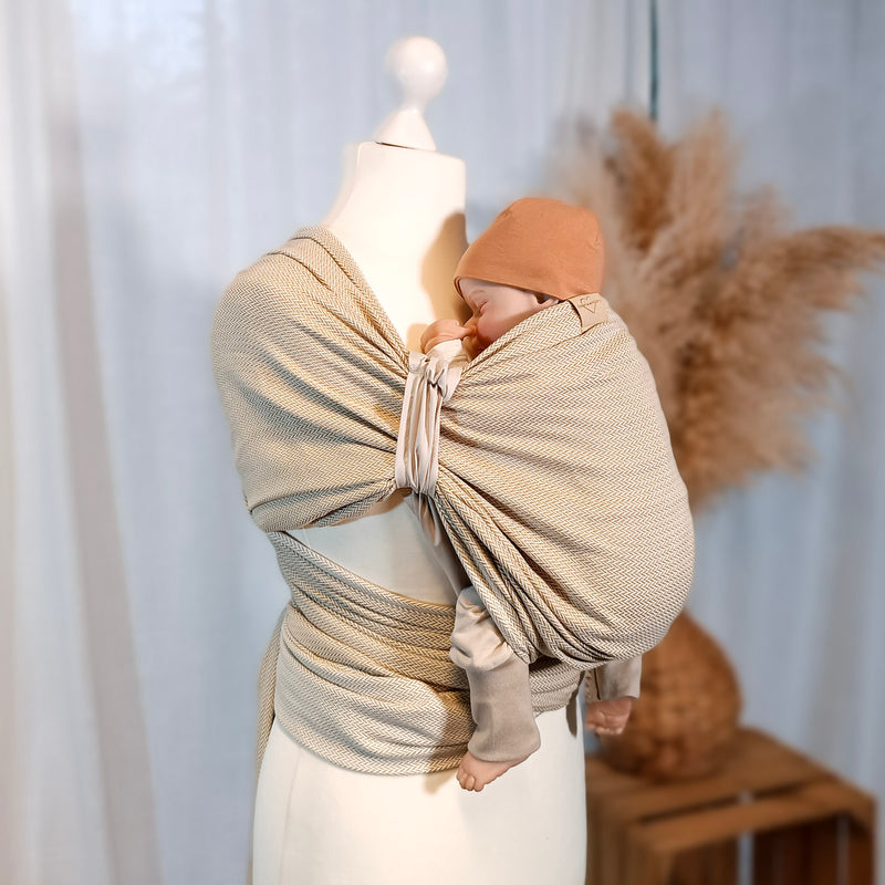 SIMPLEEBABY safe.tie Rausfallschutz-Tragtuch | WickelArt