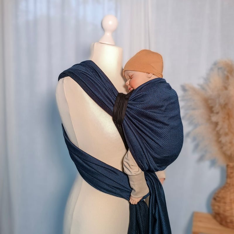 SIMPLEEBABY safe.tie Rausfallschutz-Tragtuch | WickelArt