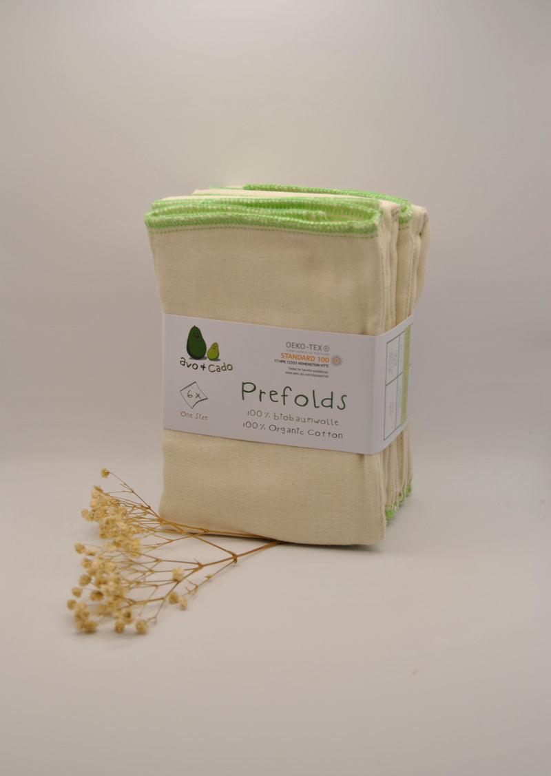 AVO&CADO Prefold aus Bio-Baumwolle