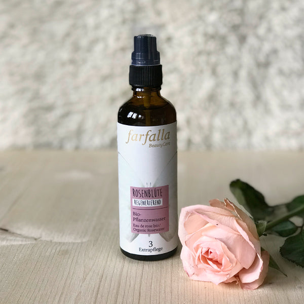 Rosenhydrolat-Spray Farfalla